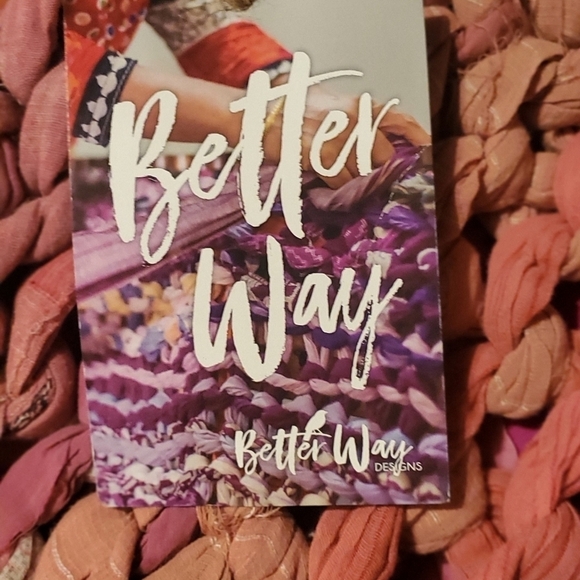 Basha Better Way Designs Handmade Chunky Knit Multicolored Sz. M Scarf Wrap - Picture 7 of 9